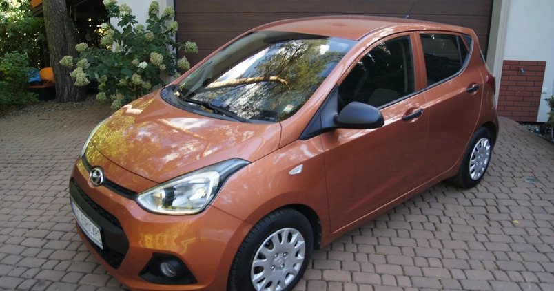 Hyundai i10 cena 29900 przebieg: 66000, rok produkcji 2014 z Gościno małe 277